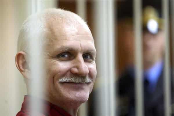 Belarus court sentences Nobel laureate Ales Bialiatski to 10 years in jail
