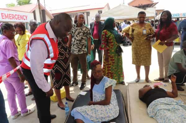 Train accident Victims