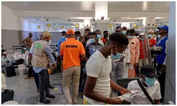 IOM hands over 144 returnees to NEMA