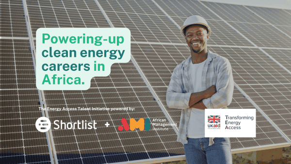 Shortlist and African Management Institute to Power-up Clean Energy Careers Across Africa with support from the United Kingdom Government