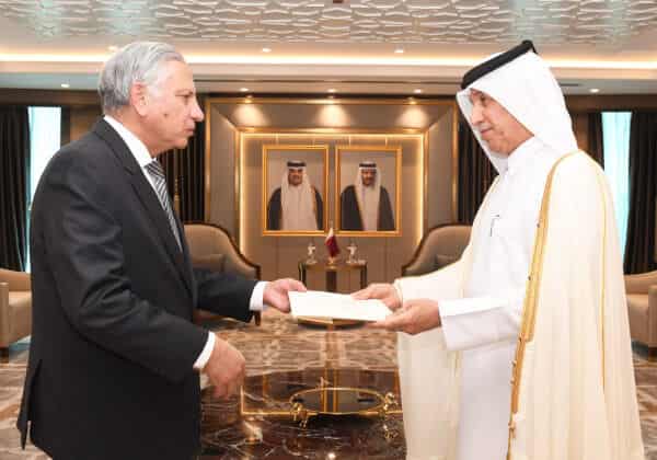 Qatar: Minister of State for Foreign Affairs Receives Copy of Credentials of Ambassadors of Guatemala, Guinea-Bissau
