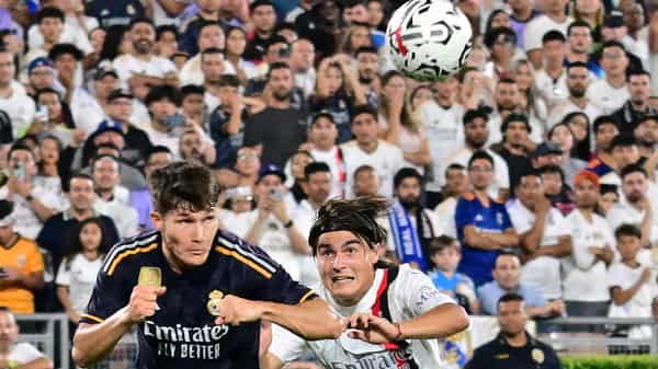 FBL-FRIENDLY-MILAN-REAL MADRID