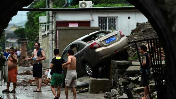 CHINA-TYPHOON-WEATHER-CLIMATE