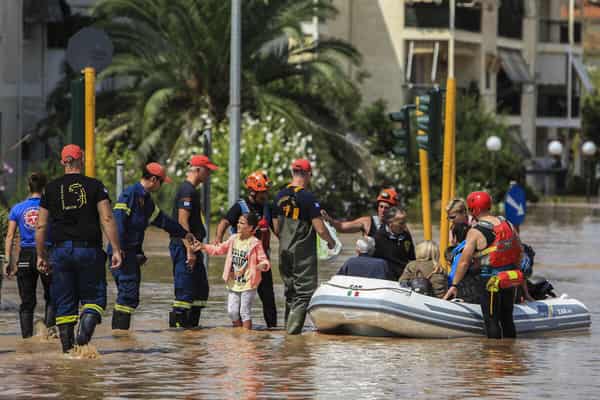 GREECE-WEATHER-FLOODS