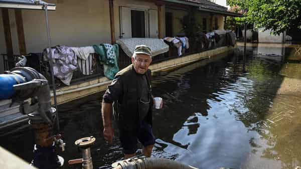 GREECE-WEATHER-FLOODS