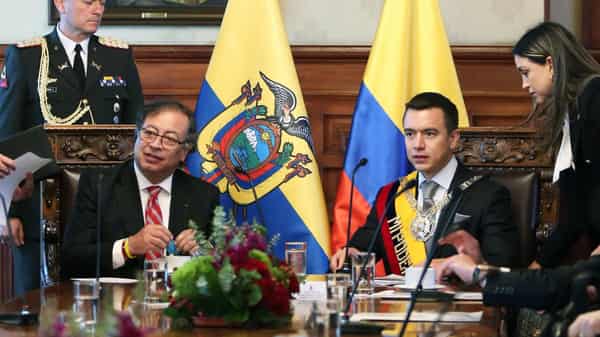 ECUADOR-COLOMBIA-POLITICS-DIPLOMACY-NOBOA-PETRO