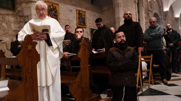 PALESTINIAN-ISRAEL-CONFLICT-GAZA-CHRISTMA