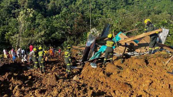 COLOMBIA-WEATHER-LANDSLIDE