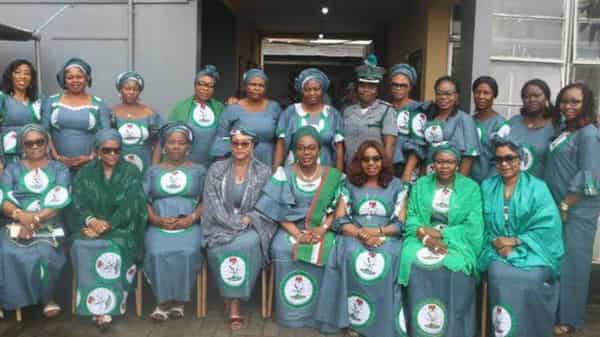 A cross section of Customs officers Wives Association