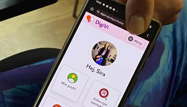 SWEDEN-IT-TECH-DISABLED-DATING-SOCIAL