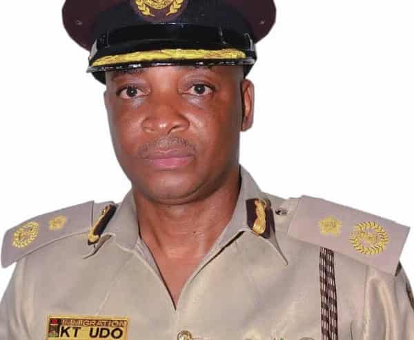 Nigeria Immigration Service (NIS) spokesman Kenneth Udo