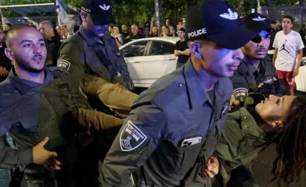 ISRAEL-PALESTINIAN-CONFLICT-PROTEST-HOSTAGES