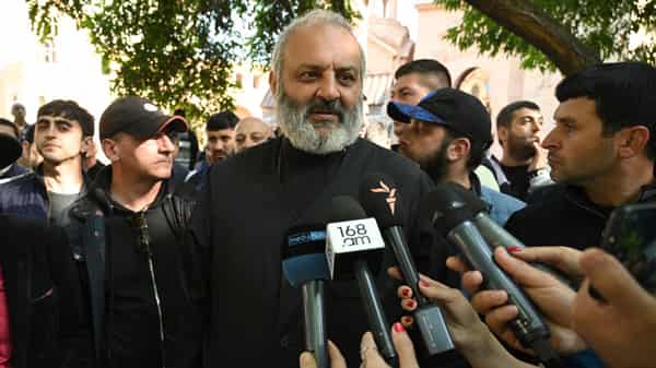 ARMENIA-AZERBAIJAN-CONFLICT-POLITICS-DEMO-ARREST