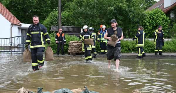 GERMANY-WEATHER-FLOODS