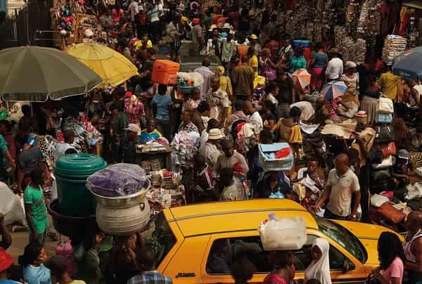 Balogun market. Trippin world