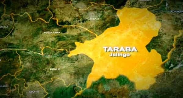 Taraba State map