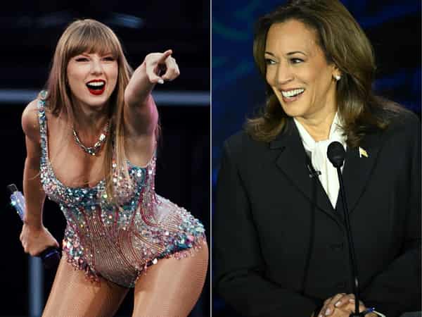COMBO-US-MUSIC-CELEBRITY-VOTE-POLITICS-HARRIS-SWIFT