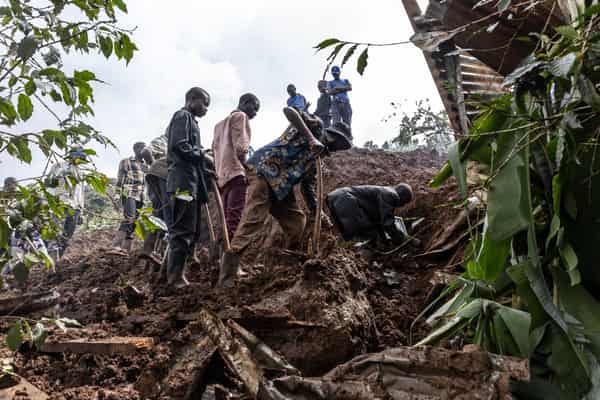 UGANDA-WEATHER-LANDSLIDE