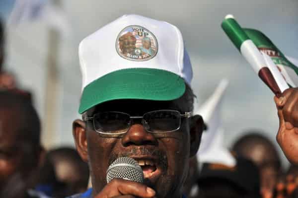 Prince Johnson Liberian warlord