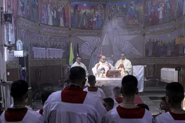 PALESTINIAN-ISRAEL-CONFLICT-RELIGION-CHRISTIANITY-CATHOLIC-CHRIS