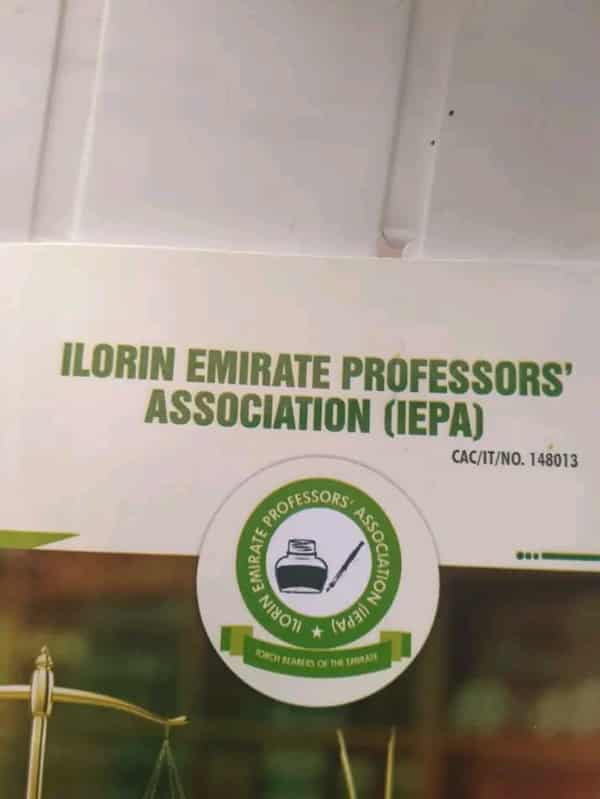 Ilorin Emirate Professor’s Association (IEPA)