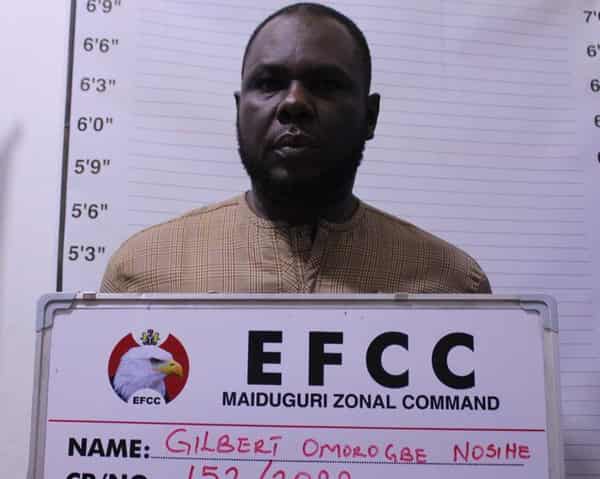 Gilbert Nosihe Omorogbe. EFCC