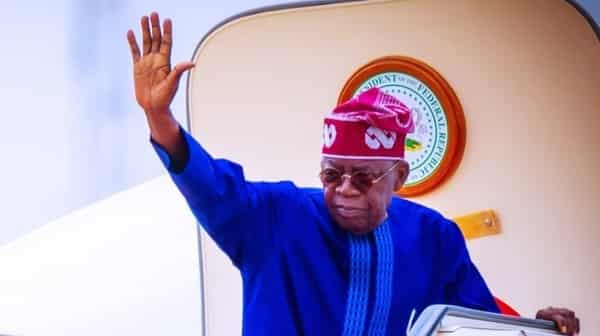 Tinubu departs