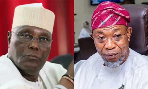 Atiku Abubakar and Rauf Aregbesola