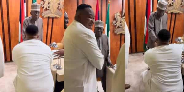 Cubana Chief Priest and President Bola Tinubu