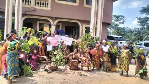 Protesters Enugu women