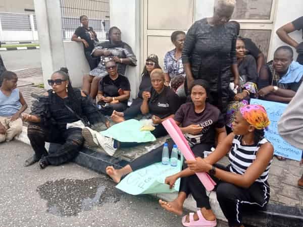 Rivers women protesters