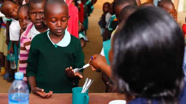 Mass deworming campaign