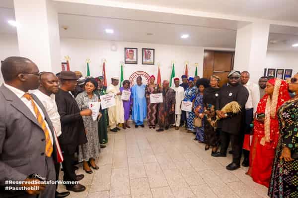 A cross-section of Nigerian senators