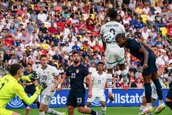 Football: International friendly: USA v Switzerland