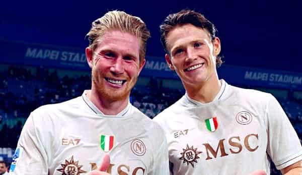 Kevin De Bruyne and Scott McTominay