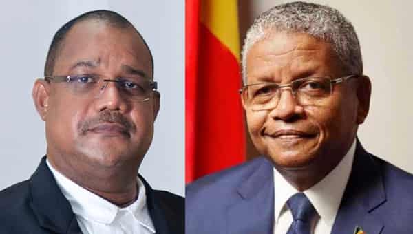 Patrick Herminie and Wavel Ramkalawan