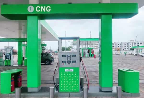CNG filling station
