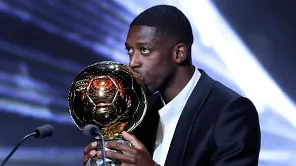 Dembélé wins 2025 men’s Ballon d’Or
