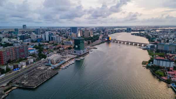 Aerial,View,Of,Victoria,Island,,Lagos,Nigeria