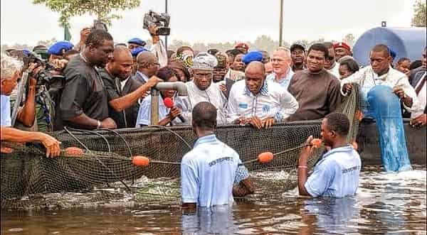 Olusegun Obasanjo and Rotimi Amaechi