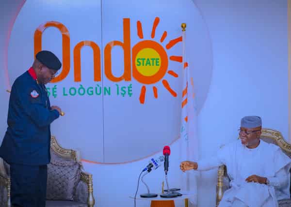 Governor Lucky Aiyedatiwa and Prof. Abubakar Ahmed