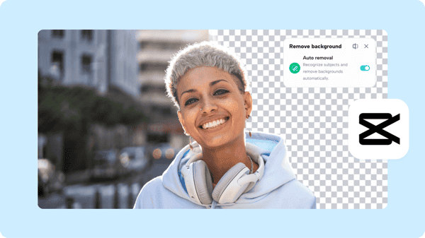 Create Viral Edits Faster with CapCut’s Built-in Transparent Background Tool
