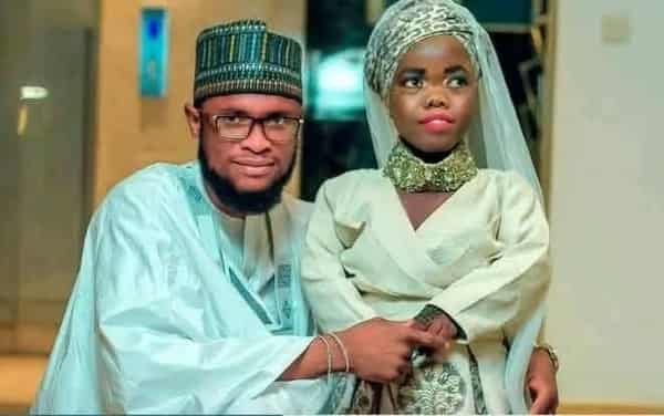 Popular TikTok content creators, Idris Mai Wushirya and Basira Yar Guda. Photo: Hussaini Ibrahim