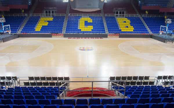 FCB Palau Blaugrana court