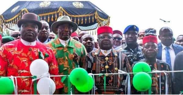 Benjamin Kalu, Alex Otti and David Umahi