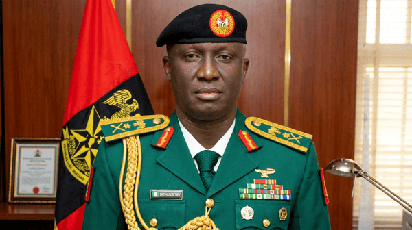 COAS Lt.-Gen. Waidi Shaibu
