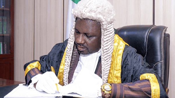 Erstwhile Speaker of the Benue State House of Assembly, Hyacinth Dajoh