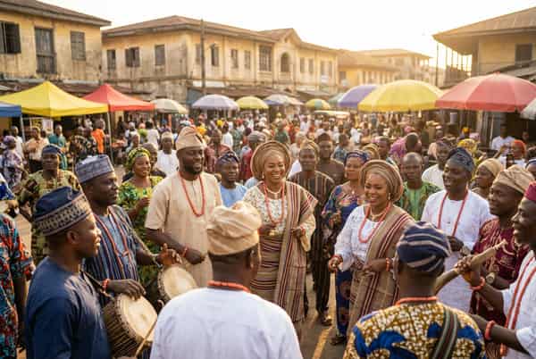 Nigerians on the street