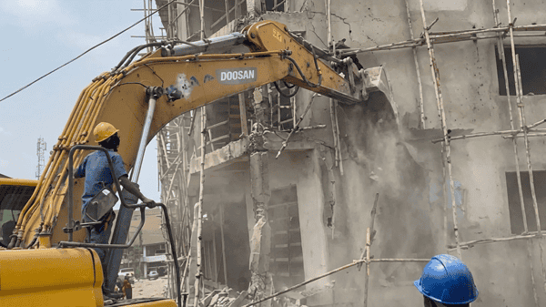 The demolition of multi-billion-naira shops at the Trade Fair Complex and 19 other buildings in Lagos