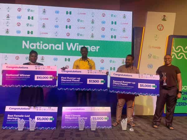 Three Nigerian startups win $32,500 UNIDO cleantech award